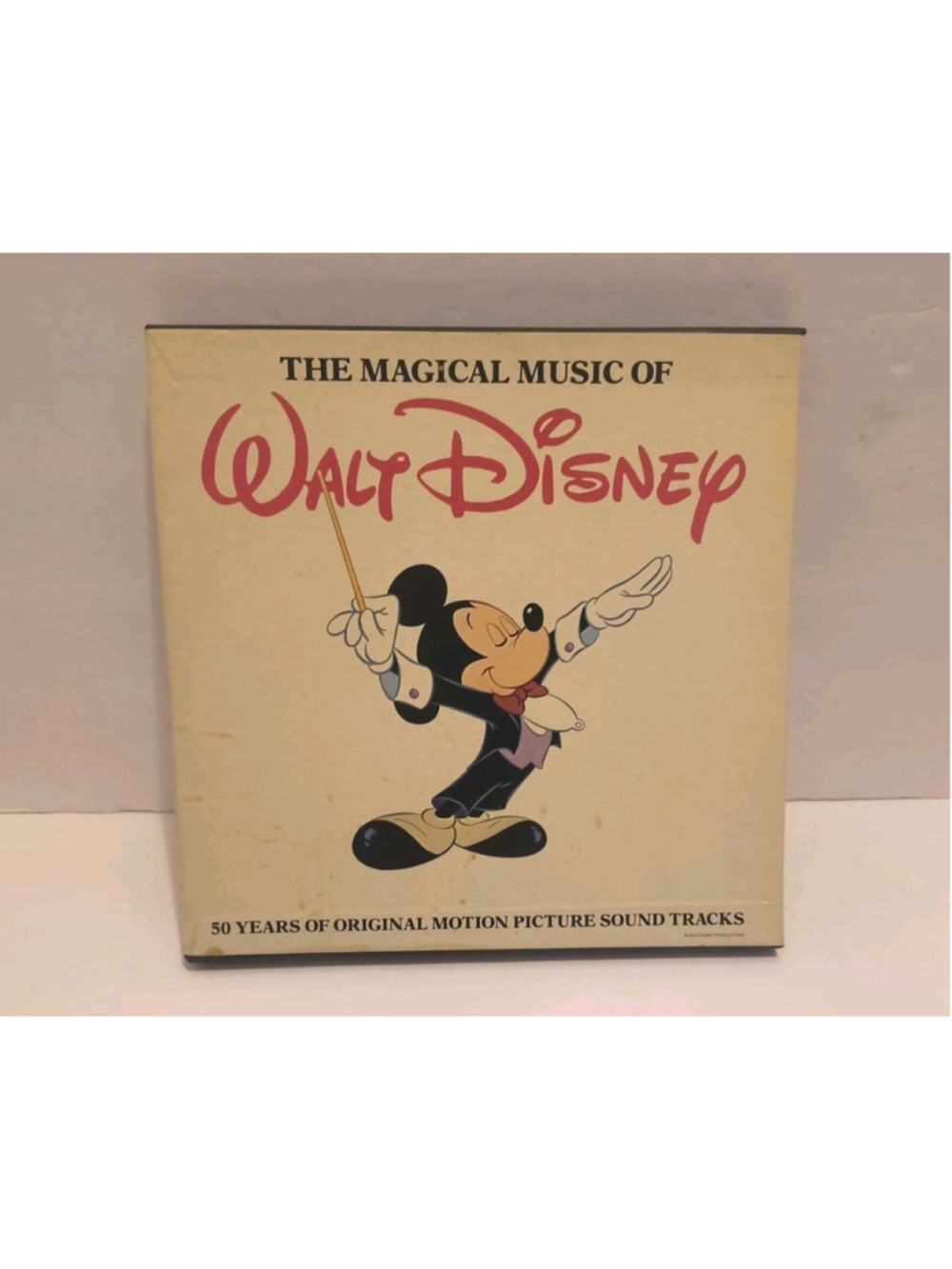 Vintage 1978 The Magical Music of Walt Disney 4 LP Vinyl Box Set & Book Ovation